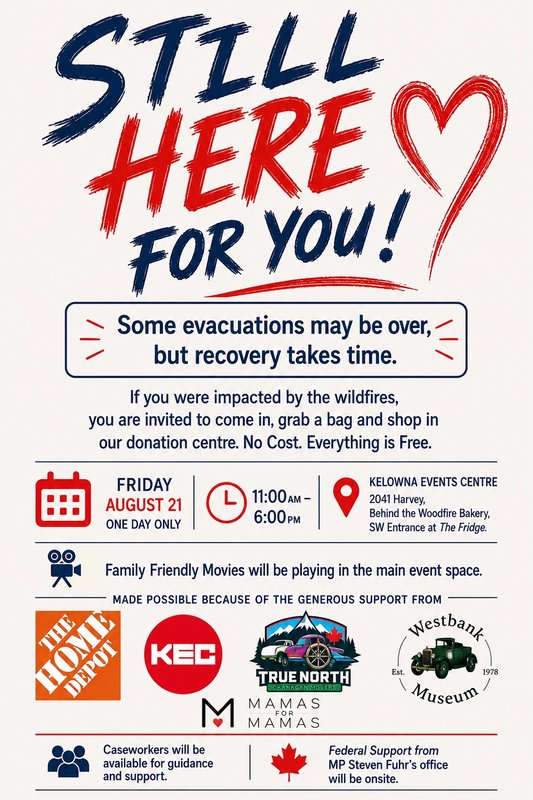 Still Here For You — Wildfire Recovery Event