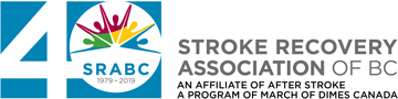 Stroke recovery association of BC Logo